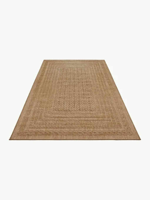 In- & outdoor vloerkleed Limonero in jute look