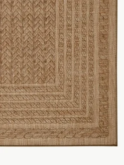 In- & outdoor vloerkleed Limonero in jute look