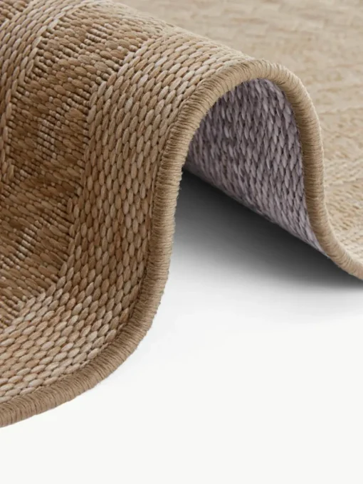 In- & outdoor vloerkleed Limonero in jute look