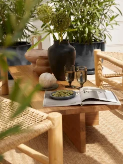 In- & outdoor vloerkleed Limonero in jute look