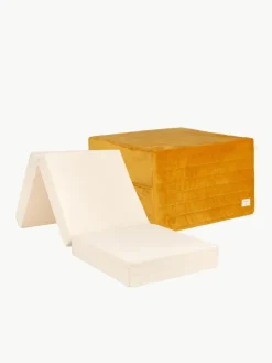3in1 fluwelen slaapmatras, zitzak en speeltafel Sleepover