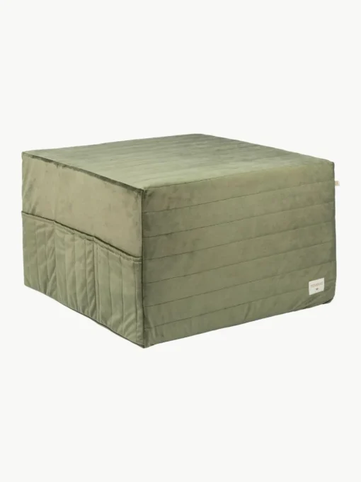 3in1 fluwelen slaapmatras, zitzak en speeltafel Sleepover