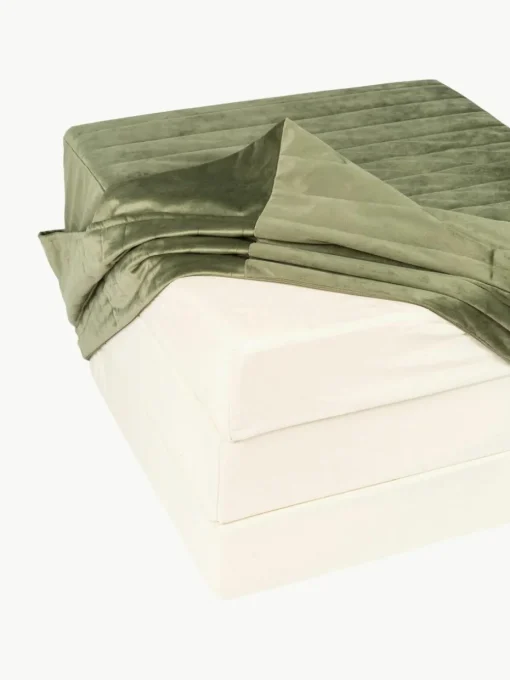3in1 fluwelen slaapmatras, zitzak en speeltafel Sleepover