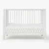 In hoogte verstelbaar babybedje Harlequin, 60 x 120 cm