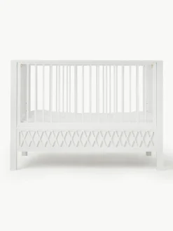 In hoogte verstelbaar babybedje Harlequin, 60 x 120 cm