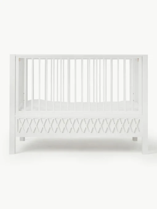 In hoogte verstelbaar babybedje Harlequin, 60 x 120 cm