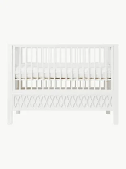 In hoogte verstelbaar babybedje Harlequin, 60 x 120 cm
