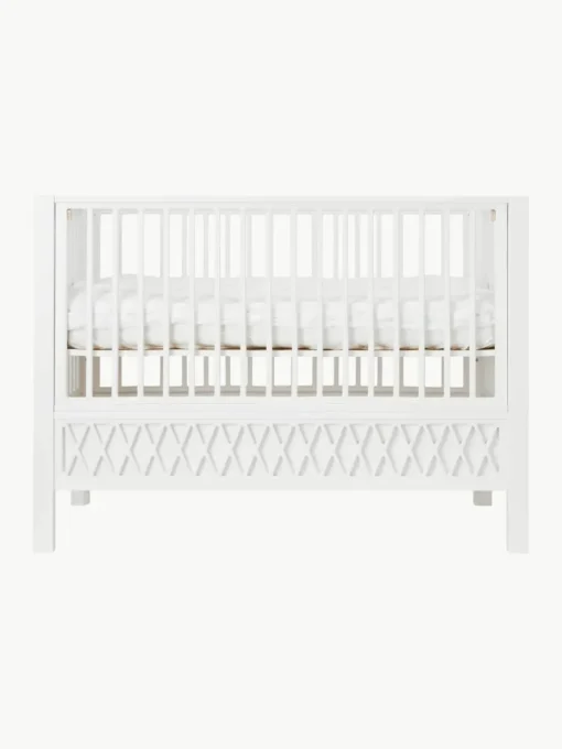 In hoogte verstelbaar babybedje Harlequin, 60 x 120 cm
