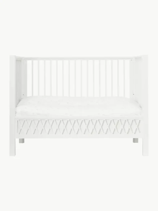 In hoogte verstelbaar babybedje Harlequin, 60 x 120 cm