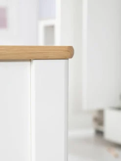 In hoogte verstelbaar houten babybedje Ava, 70 x 140 cm