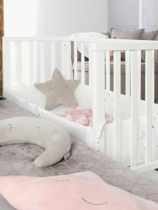 In hoogte verstelbaar zijbabybedje Star Magic, 45 x 90 cm