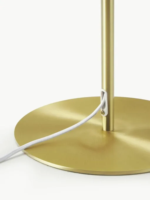 Industriële vloerlamp Casey van glas