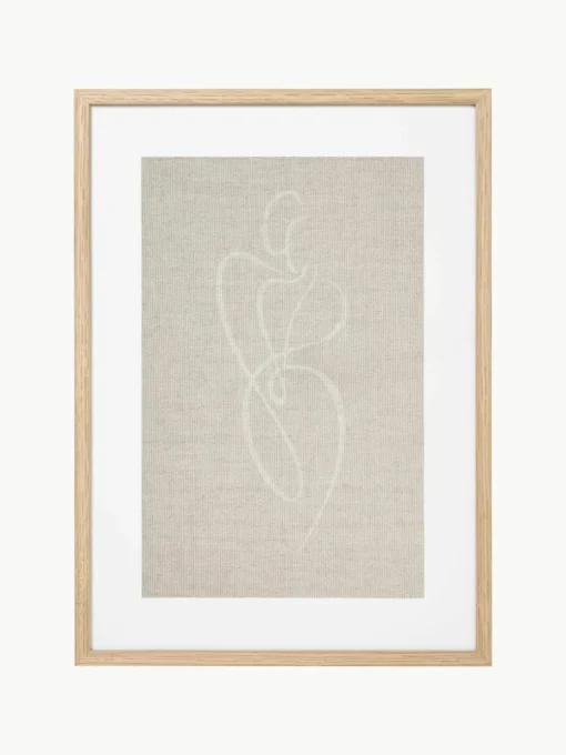 Ingelijste digitale print Even Stronger Woman