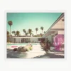 Ingelijste digitale print Pink Vacation