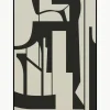 Ingelijste digitale print Silhouette
