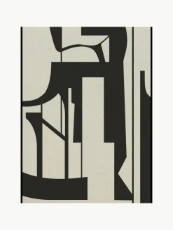 Ingelijste digitale print Silhouette