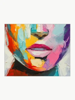 Ingelijste digitale print Colorful Emotions