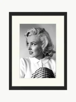 Ingelijste digitale print Marilyn Monroe