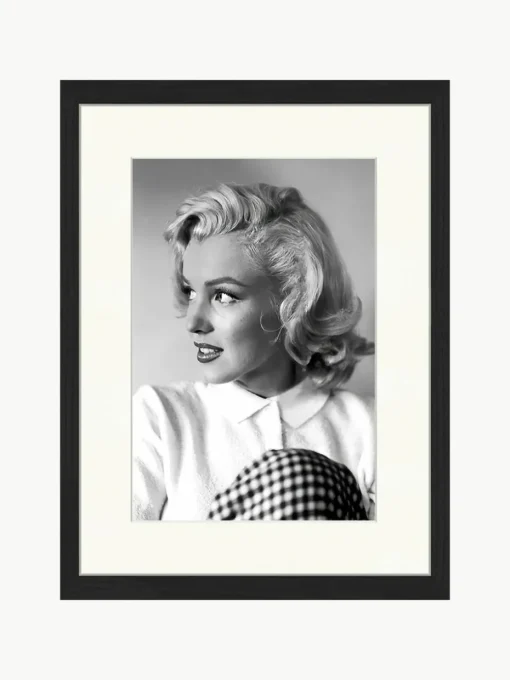 Ingelijste digitale print Marilyn Monroe