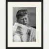 Ingelijste digitale print John