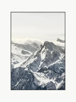 Ingelijste digitale print White Mountain