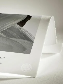 Ingelijste digitale print Black & White, handgemaakt