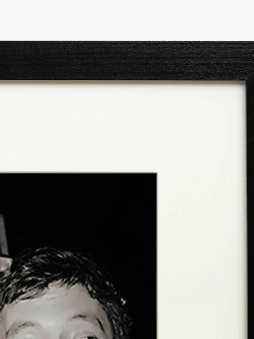Ingelijste print Serge Gainsbourg & Jane Birkin