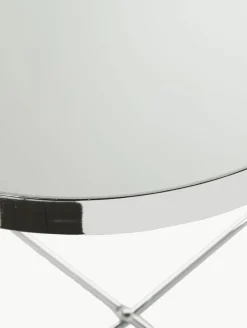 Inklapbare bijzettafel Cupid met glazen tafelblad
