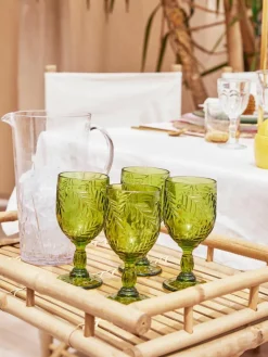 Inklapbare tuin bijzettafel Mandisa van bamboehout