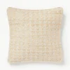 Juten kussenhoes Flint met geometrisch patroon