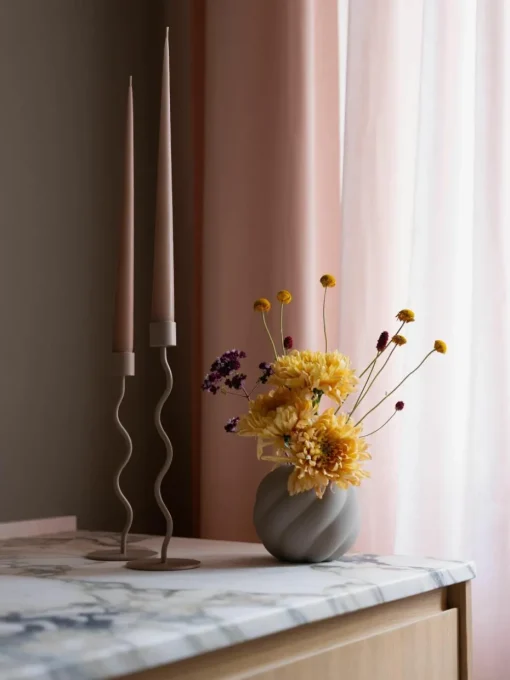 Kandelaar Curved, H 26 cm