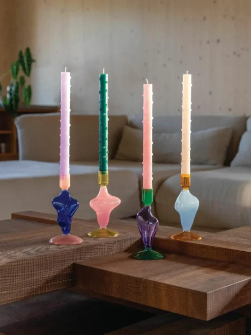 Kandelaar Flux van glas
