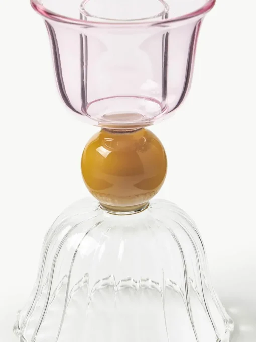 Kandelaar Perle van borosilicaatglas