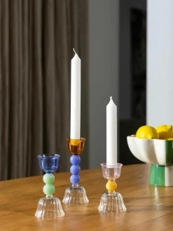 Kandelaar Perle van borosilicaatglas