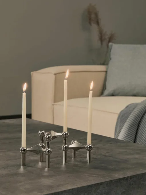 Kandelaar Stoff Nagel, set van 3