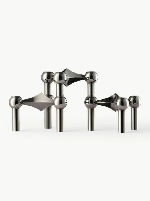 Kandelaarset Stoff Nagel, set van 3