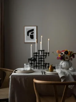 Kandelaarset Stoff Nagel, set van 3
