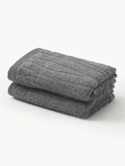Katoenen handdoek Audrina in verschillende formaten