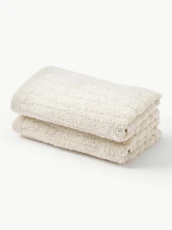 Katoenen handdoek Audrina in verschillende formaten