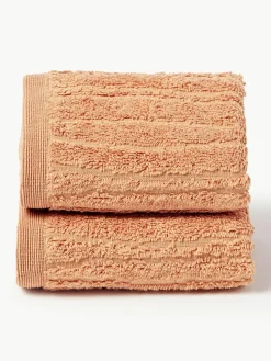 Katoenen handdoek Audrina in verschillende formaten