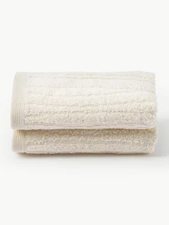 Katoenen handdoek Audrina in verschillende formaten
