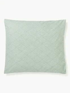 Katoenen kussenhoes Milano met grafisch patroon