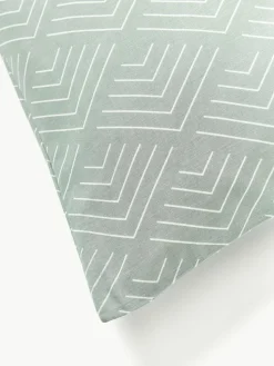 Katoenen kussenhoes Milano met grafisch patroon