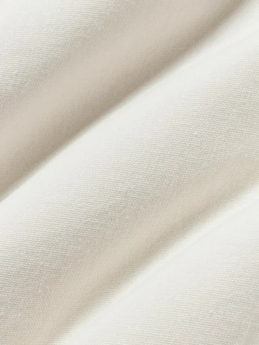 Katoenen kussenhoes Sela met getuft plantenmotief