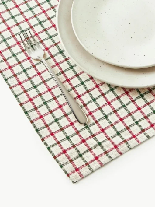 Katoenen placemats Ulla, set van 2