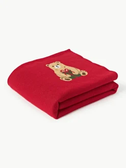 Katoenen plaid Buddy met winters motief