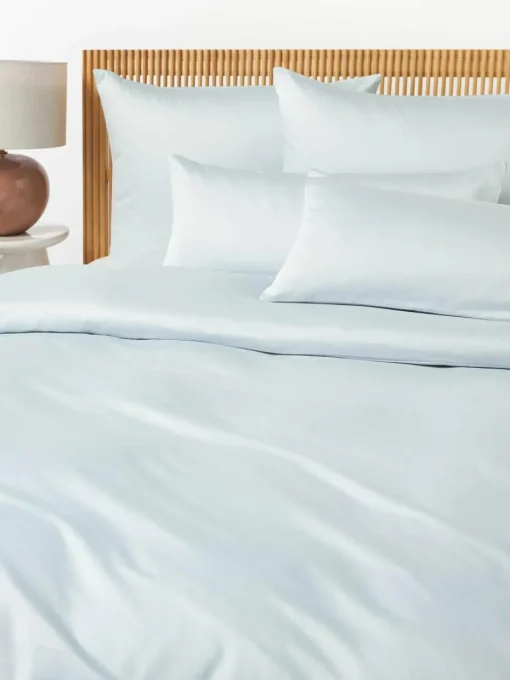 Katoensatijnen dekbedovertrek Comfort