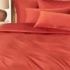 Katoensatijnen dekbedovertrek Comfort