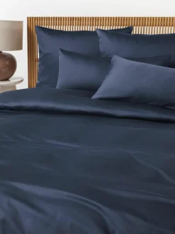 Katoensatijnen dekbedovertrek Comfort