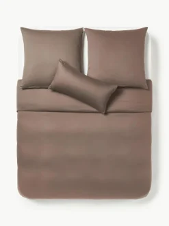Katoensatijnen dekbedovertrek Comfort